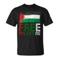 パレスチナ国旗 アラビア語 ガザ パレスチナ国旗 Tシャツ