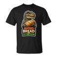 パンと絶滅を避ける恐竜ケトユーモア。 長袖tシャツ Tシャツ