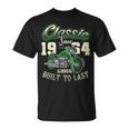 ビンテージ バイク バイカー バイクの誕生日 1964 年生まれ 長袖tシャツ Tシャツ