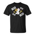 ビールウエスト・ハイランド・ホワイト・テリア・ウェスティ犬 Tシャツ