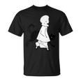ピエロと猫、オーブリー・ビアズリー作のセント・ポールズ1893年 Tシャツ