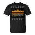 ブダペスト ハンガリー スカイライン お土産 ヴィンテージ Tシャツ