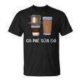 ベトナム ベトナム式フィルターコーヒー ベトナム式アイスコーヒー Tシャツ
