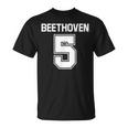 ベートーヴェン 5 第5楽章 交響曲 Tシャツ