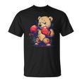 ボクサー 熊 ボクシング グローブ キックボクシング 面白い ボクシング Tシャツ