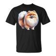 ポメラニアン犬 長袖tシャツ Tシャツ