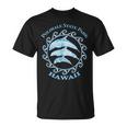 ポリハレ州立大学公園 ハワイ部族 イルカ 海の動物 Tシャツ