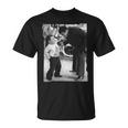 モハメド・アリとケニー・ベイカーのファイトシーンバラエティ番組1979 Tシャツ