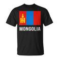 モンゴル モンゴル国旗 Tシャツ