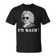 ヨハン・セバスティアン・バッハ I'm Bach おもしろい Tシャツ
