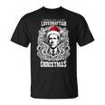 ラブクラフトのサンタとクトゥルフのクリスマス Tシャツ