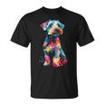 レイクランドテリア 犬 グラフィック ペットアート レイクランドテリア Tシャツ
