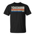 レトロ ヴィンテージ 70年代80年代風 横浜 日本 Tシャツ