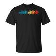 レトロな競馬ジョッキーダービーファンレーストラックギャンブル Tシャツ