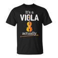 ヴィオラ奏者のためのヴィオラジョークまたはヴィオラミーム面白いヴィオラ 「 It's Aiola Actually」 Tシャツ