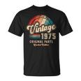 ヴィンテージ 1975 オリジナル・パーツ 限定版 誕生51周年記念 Tシャツ