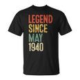 ヴィンテージ 86 誕生日デコレーション メンズ 86歳 1940 86歳の誕生日 Tシャツ