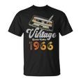 ヴィンテージ1966 カセット・ペンシル 60歳の誕生日 Tシャツ