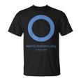 世界糖尿病デー 糖尿病の啓発 Tシャツ
