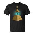 古代宇宙飛行士エジプトピラミッド宇宙人陰謀理論 Tシャツ