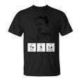 周期表 ニコラ・テスラア Tシャツ