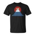 富士山柴犬tシャツ 日本犬ジャパンtシャツ カワイイ Tシャツ