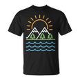 山と海 Tシャツ