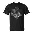 幾何学的八角形八角形トリッピーサイケデリックス Tシャツ