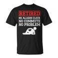メンズ 引退 目覚まし時計 なし 通勤 問題なし 退 Tシャツ