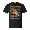 恐竜 Tyrannosaurus ティラノサウルス Tシャツ