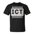 情報技術ict技術者 Tシャツ