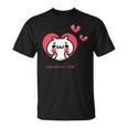 愛しすぎて大好きすぎる。ペアデザイン２にゃんこ Tシャツ