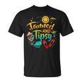 日焼けしてほろ酔い ビーチ 夏休み 面白い Tシャツ