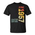 月 1957年6月 1957年 レトロ 1957 ヴィンテージ 1957年 1957年以来 Tシャツ
