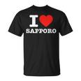 札幌大好き- I Loveapporo Tシャツ