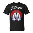 柔道ゴリラ 日本のグラップリング柔道家 Tシャツ