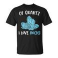 水晶鉱石コレクター 地質学者 Tシャツ