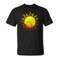 燃える太陽 トライバル タトゥー 宇宙 宇宙 Tシャツ