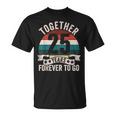 結婚25周年記念 Together 25 Years Forever To Go Tシャツ