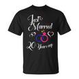 結婚記念日 20周年 Tシャツ