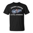 自動車事故サバイバー おもしろい 自動車事故 けが リカバリー Tシャツ