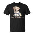 自閉症啓発サポート犬ラブラドールのニューロダイバーシティ 長袖tシャツ Tシャツ