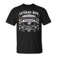 退役軍人妻 陸軍 夫 兵士 言う 軍人 配偶者の日 Tシャツ