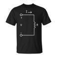 電気工学 電気回路 Tシャツ