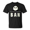 面白い 「Ban」おもしろギャグ-ジョーク 漢字 ばん 文字入り Tシャツ