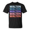 面白いギフト名 Walton 名前入り Tシャツ