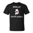 韓国 アンティーク調 旗 釜山 プライド Tシャツ