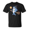 魔法を使いそうなサメ ハロウィン Tシャツ