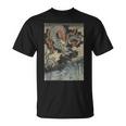 龍と波 歌川国吉 日本の浮世絵 クール Tシャツ
