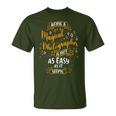 Magical Photographer Christmas Photographer Tシャツ